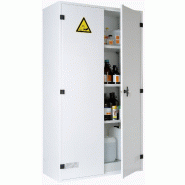 Armoire de sûreté haute pour produits corrosifs - 2 portes manuelles - 1950mm