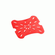 CAMBRO - 6SFSFPDPP-266 - Grille d'égouttage série « FRESHPRO » pour récipients de 5,7 et 7,6 L (récipient non inclus) - Rouge - rouge plastique