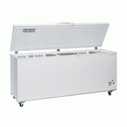 Congélateur coffre avec couvercle battant plein - 700 L | Coolhead - CF708