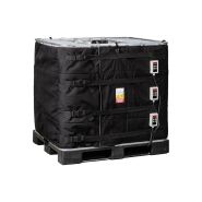 Couverture bâche chauffante pour cuve IBC 1000 L - 3 x 1000 W - avec 3 thermostats de 0 à 90°C