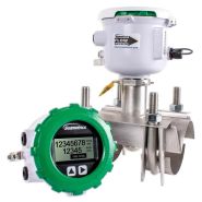 Débitmètre autonome électromagnétique à insertion AG-90 - fonctionnement sur pile - installation simple par bridage