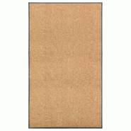Décoshop26 - Paillasson lavable 90 x 150 cm PVC antidérapant et polyamide crème DEC040611 - beige 3000265021908