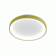Gea Luce Plafonnier Led Krizia 50W, Finition Vert Sauge, Variable Cct 3000K-4000K, Aluminium Avec Diffuseur Acrylique Opale - Gealuce - KRIZIA P/G - V