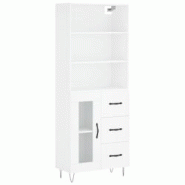 Helloshop26 - Buffet bahut commode armoire meuble de rangement organisateur cuisine salle de séjour salon haut 69,5 x 34 x 180 cm 02_0032622 - 300021 Helloshop26 - Buffet bahut commode armoire meuble de rangement organisateur cuisine salle de séjour salon haut 69,5 x 34 x 180 cm 02_0032622 - 300021