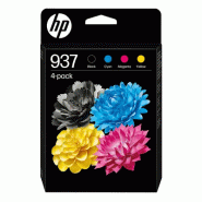 HP 937 Pack de 4 Cartouches dencre authentiques CMJN_0
