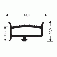 Joint caoutchouc pour chambre froide jcr-028_0