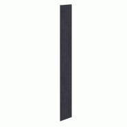 Panneau Vertigo T03 MDF noir et noir 29x1,8x240cm - par 2