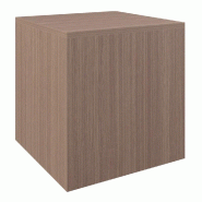 Podium Cage Noyer 45x45x45cm
