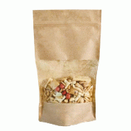 Sachet fermeture zip et fenêtre 750gr - par 100