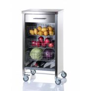 Steel cook - desserte de cuisine - don hierro - dimensions : 48 x 34 x 94 cm Steel cook - desserte de cuisine - don hierro - dimensions : 48 x 34 x 94 cm