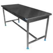 Table de préparation inox - 70562 : 800x700 - Plateau et piétement en inox NF EN 1.4301/1.4307 Table de préparation inox - 70562 : 800x700 - Plateau et piétement en inox NF EN 1.4301/1.4307