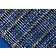 Tapis a œillets - bandes transporteuses métalliques - wirebelt -  diamètre des tringles varie de 4 à 8 mm