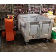 Tracteur pousseur - auptino - pour bac à glace en poissonnerie_1