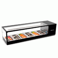 Vitrine réfrigérée Sushi LOGIC - Double froid - 6 bacs GN 1/3 - VTLG6S | Sayl Barcelona Vitrine réfrigérée Sushi LOGIC - Double froid - 6 bacs GN 1/3 - VTLG6S | Sayl Barcelona