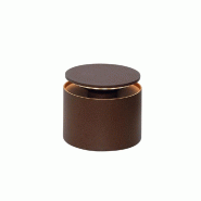 Zafferano Lampe de table LED Push Up Corten portable et rechargeable - marron 8058945331668