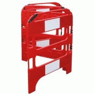 BARRIÈRE DE CHANTIER RIGIDES PLIABLES 3 PANS