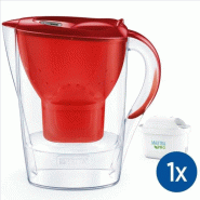 BRITA Carafe Filtrante 2.4l Avec Cartouche Maxtra 1051120 - rouge plastique 035-1211088