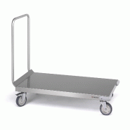 Chariot de service Ă plateau bas CT-200 pour le transport de charges lourdes avec une capacitĂ© de 200 kg et des roues de Ă125 mm | Sammic - 5863000 Chariot de service Ă plateau bas CT-200 pour le transport de charges lourdes avec une capacitĂ© de 200 kg et des roues de Ă125 mm | Sammic - 5863000