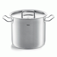 Fissler - Collection Profi originale - Chaudron haute avec couvercle en acier 24 cm - 084 118 24 000 0
