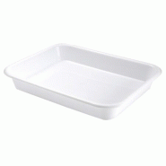 GASTROLAND Bac à diviseuse rectangulaire GILAC 10 L - Blanc - blanc 3701666000041