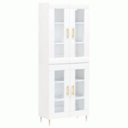 Helloshop26 - Buffet bahut commode armoire meuble de rangement organisateur cuisine salle de séjour salon haut 69,5 x 34 x 180 cm 02_0032691 - 300021 Helloshop26 - Buffet bahut commode armoire meuble de rangement organisateur cuisine salle de séjour salon haut 69,5 x 34 x 180 cm 02_0032691 - 300021
