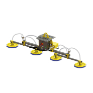Palonnier à ventouses H-4K - Manutention de tôles et panneaux sandwich de longues dimensions - Capacité de charge 1250 kg Palonnier à ventouses H-4K - Manutention de tôles et panneaux sandwich de longues dimensions - Capacité de charge 1250 kg