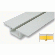 Profil oméga composite 130x29mm pour suspension plafond_0