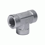 Raccord fileté en té - Femelle gaz - 12 , 14