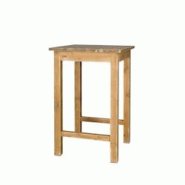 Tradis Mange-debout bois vieilli 75 x 75 x H 110 cm - 3701468401121 Tradis Mange-debout bois vieilli 75 x 75 x H 110 cm - 3701468401121