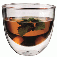 Verrine double paroi PS transparent 220ml par 160