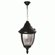 WellHome - Lampe d'extérieur 35 x 35 x 70 cm en ABS noir - noir WH4771