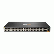 Aruba Networking CX 6300M 48-port Smart Rate 1/2.5/5GbE Class 6 PoE and 4-port SFP56 Switch