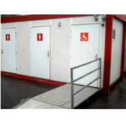 Bungalow sanitaire raccordable  pour pmr - MODULO SOLUTIONS