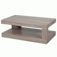 Décoshop26 - Table basse table de salon 40x110x60 cm MDF aspect chêne foncé 04_0008427 - 3000262558254 Décoshop26 - Table basse table de salon 40x110x60 cm MDF aspect chêne foncé 04_0008427 - 3000262558254
