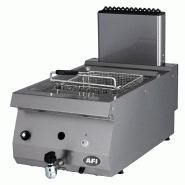 Friteuse gaz sur meuble commandes mécaniques avec cuve 12 l tempéra... - PFAP7G40