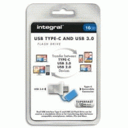 INTEGRAL Clé USB 3.0 Arc Métal 16Go INFD16GBARC3.0