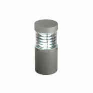 LARS Bollard Borne de sol extérieure LED 15W 82° IP65 3000K Gris 26cm - Rossini Illuminazione - gris 8015421556533