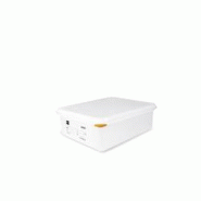 METRO PROFESSIONAL Récipient GN 1/2, 100 mm, polypropylène, avec couvercle - blanc plastique polypropylène 4067373610942 METRO PROFESSIONAL Récipient GN 1/2, 100 mm, polypropylène, avec couvercle - blanc plastique polypropylène 4067373610942