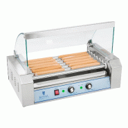 Royal Catering - Royal Catering Hot Dog Grill Hot Dog Machine à hot dog (7 rouleaux, espace pour 12 saucisses, 1400 W, 2 zones de chauffage, acier - Royal Catering - Royal Catering Hot Dog Grill Hot Dog Machine à hot dog (7 rouleaux, espace pour 12 saucisses, 1400 W, 2 zones de chauffage, acier -