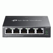 TP-Link Omada ES205G Géré Gigabit Ethernet (10/100/1000) Connexion Ethernet, supportant l'alimentati
