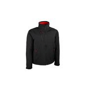 Veste souple coupe-vent en softshell déperlant. Vernon