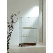 Vitrine de 80cm de large 8/14va - wengé Vitrine de 80cm de large 8/14va - wengé