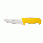 Arcos Série 2900 - Couteau de cuisine - Lame Nitrum acier inoxydable 130 mm - Poignée Polypropylène Couleur Jaune - jaune inox 290400