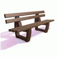 Banc ROBUSTO en platisque recyclé