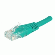 Cordon rj45 catégorie 5e u/utp vert - 0,5 m 846052