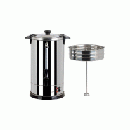 Cuistance Percolateur à café 6,8 L – Machine à café professionnelle - gris CMD68