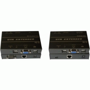 Dexlan prolongateur de console kvm vga/usb 150m sur cat5 50016