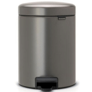 Poubelle NewIcon Brabantia 5 L platinum Poubelle NewIcon Brabantia 5 L platinum