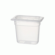 Récipient Gastronorm, polypropylène, GN 1/9, H. 150 mm, série Protect de Stalgast - GN3019150