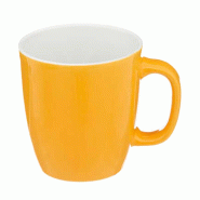 Secret de Gourmet - Tasse ronde jaune - jaune porcelaine JJ1307